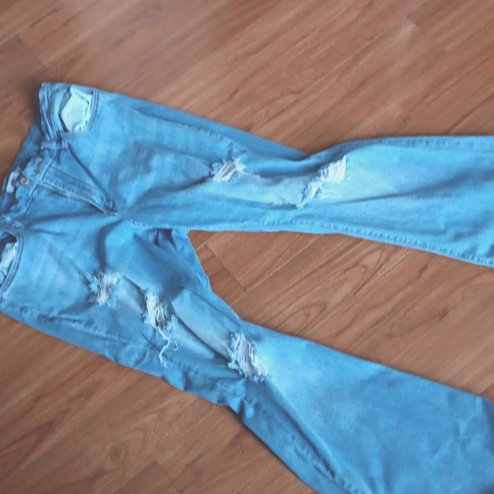 Pluse flair blue jeans